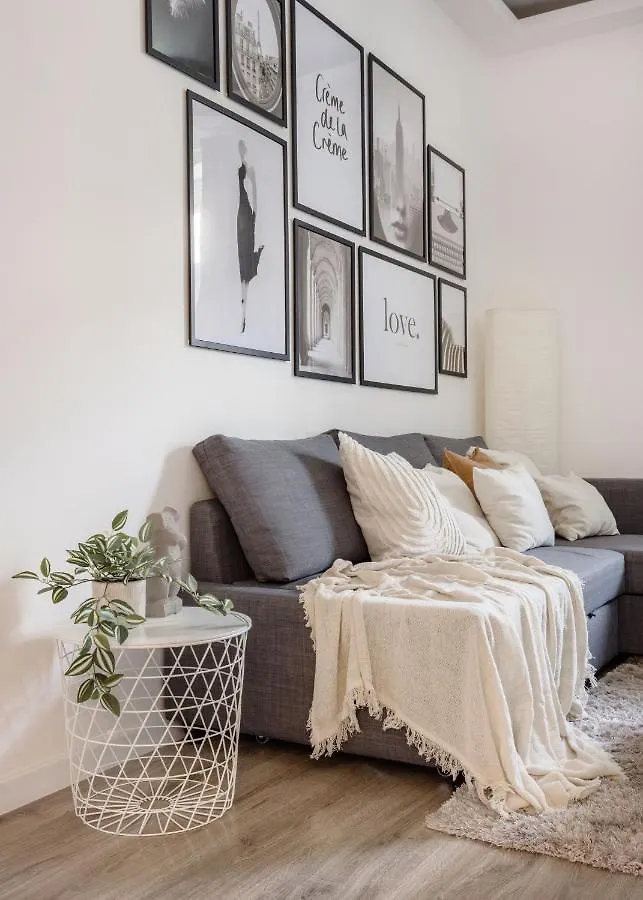 Casadeco Inspired Minimalist Condo W/ New York Cafe Views Budapest Hungary